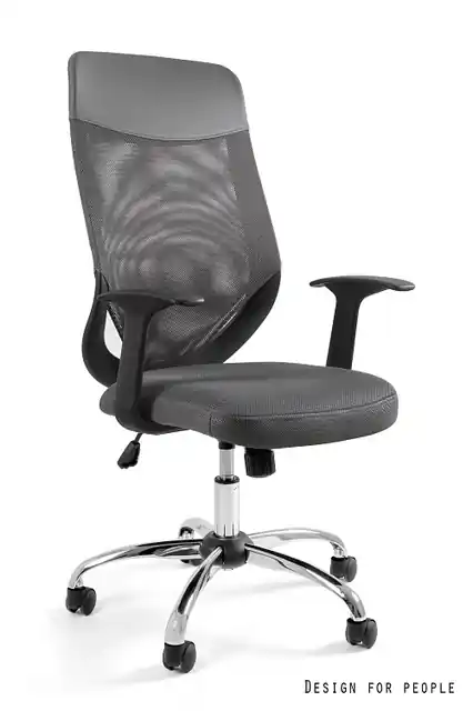 Unique Mobi Plus Fotel biurowy szary W-952-8