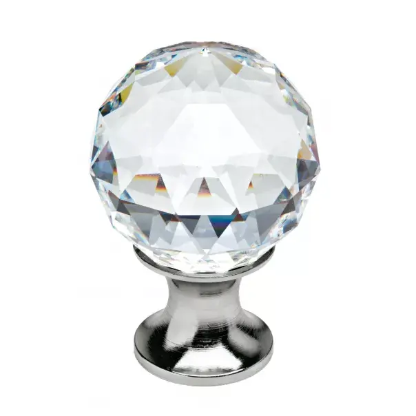 GAŁKA MEBLOWA CRYSTAL 40 mm CR