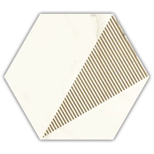 Calacatta Hexagon Mat. C 17.1x19.8 GAT.I