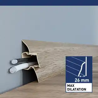 ARBITON LM55 listwa przypodłogowa 55 mm PWC