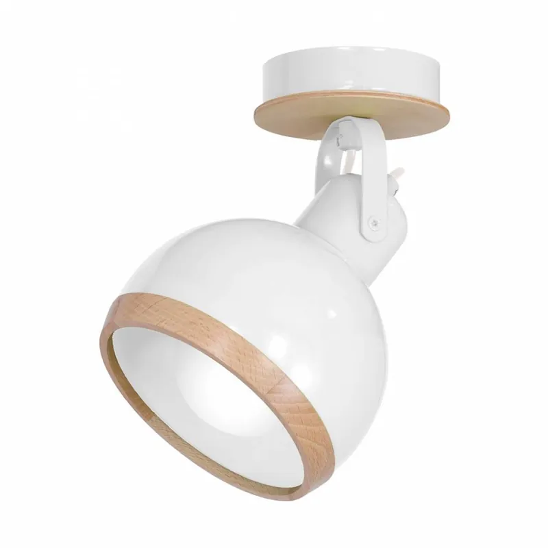 Kinkiet Oval white 1xE27
