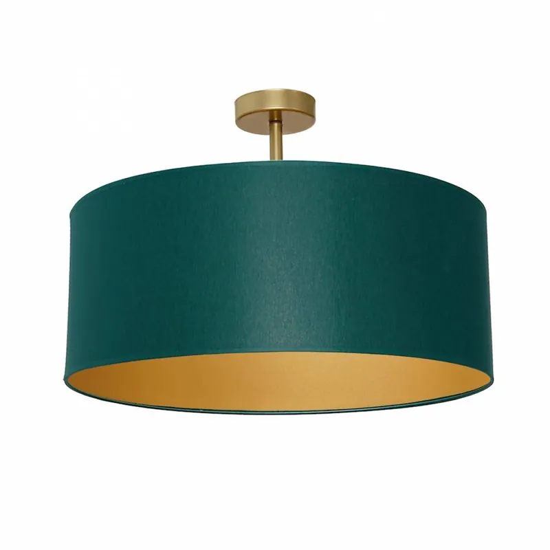 Lampa sufitowa Ben green/gold 3xE27