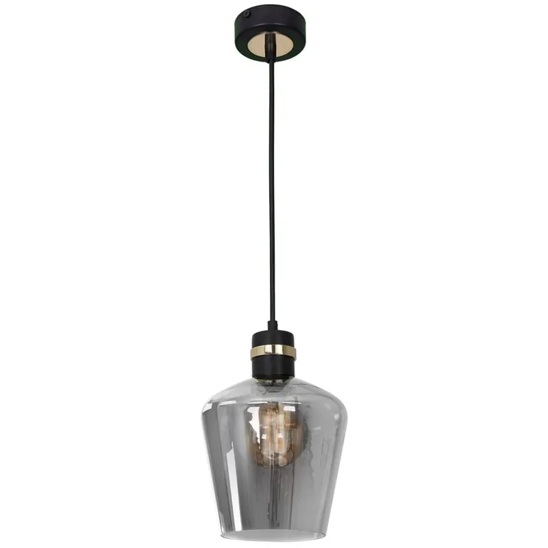 Lampa wisząca Richmond black/gold 1xE27