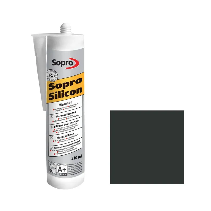 Silikon sanitarny 66 antracytowy 310 ml