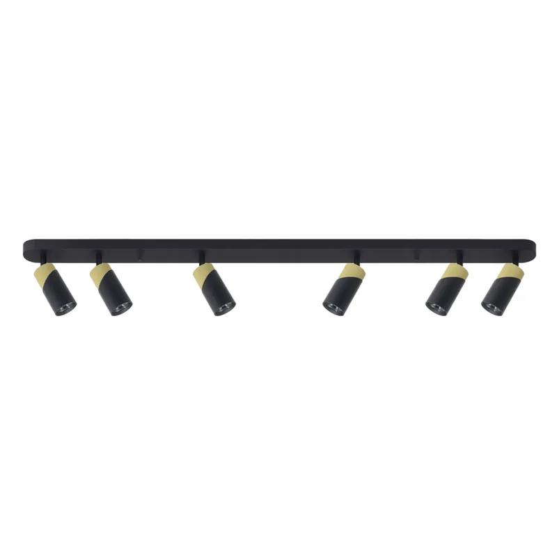 Neo Black Gold Spot 6xGU10