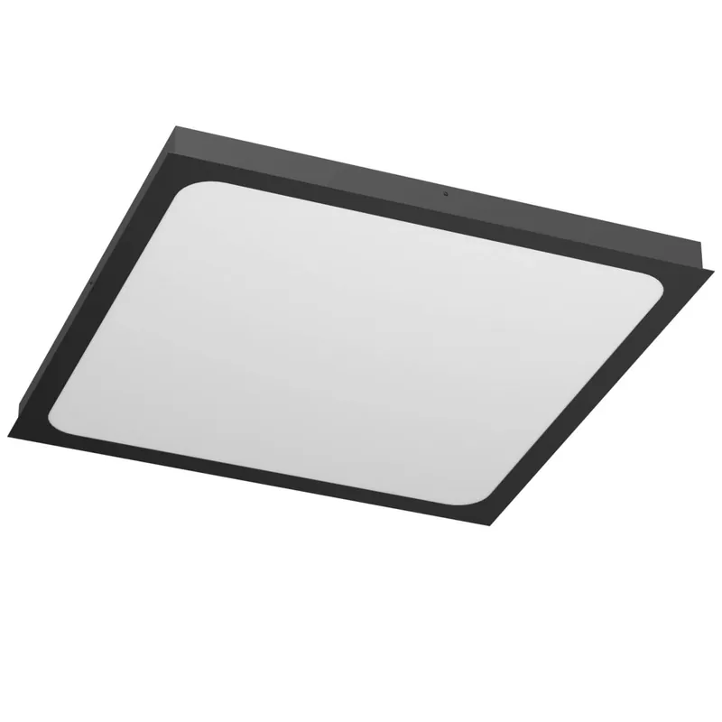 Plafon Hika - Czarny (610x610 mm) 4000K 1057