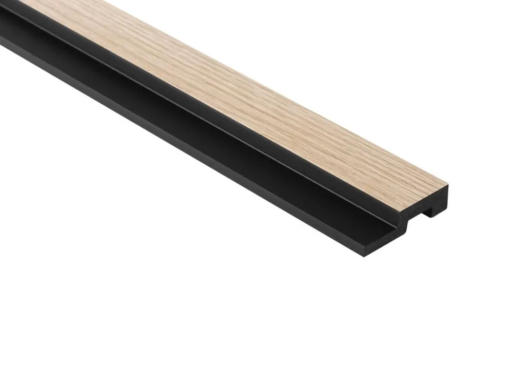Prawe zakończenie lameli Medio Dąb Jasny L0202RT 200 cm