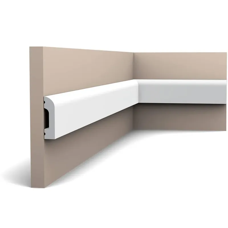 Biała listwa ścienna o wysokości 5 cm - SX182 - Orac Decor