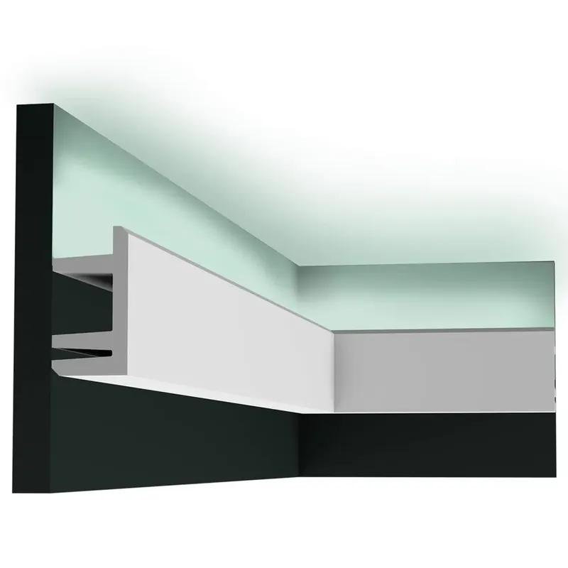 Maskująca listwa oświetleniowa LED C381 9,5 cm - Orac Decor