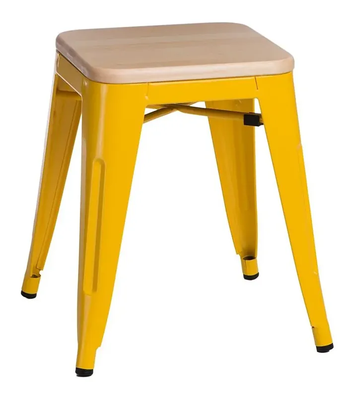 Taboret Maye - żółty