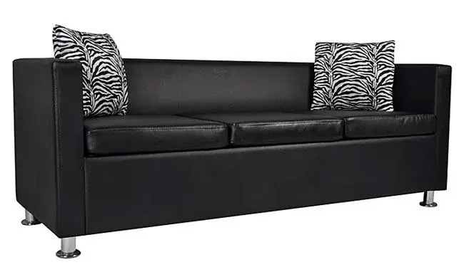 Sofa 3-osobowa Swax 3B - czarna