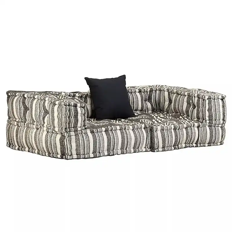Dwuosobowa sofa modułowa w paski - Montanex D1