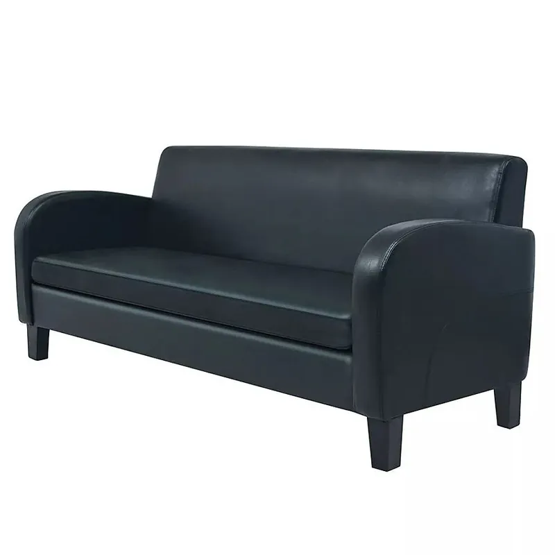 Trzyosobowa sofa Atlas 3X - czarna