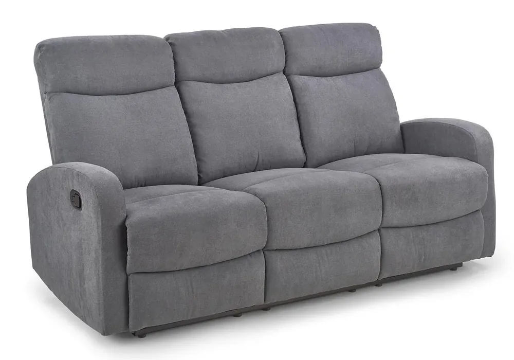 Trzyosobowa sofa rozkładana Kafi 4X - popielata