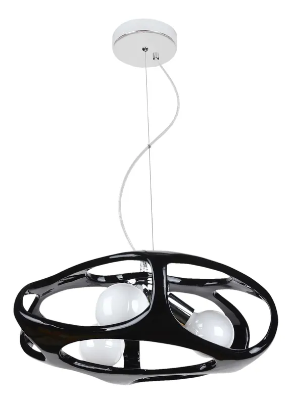 Młodzieżowa lampa wisząca E322-Keli - czarny