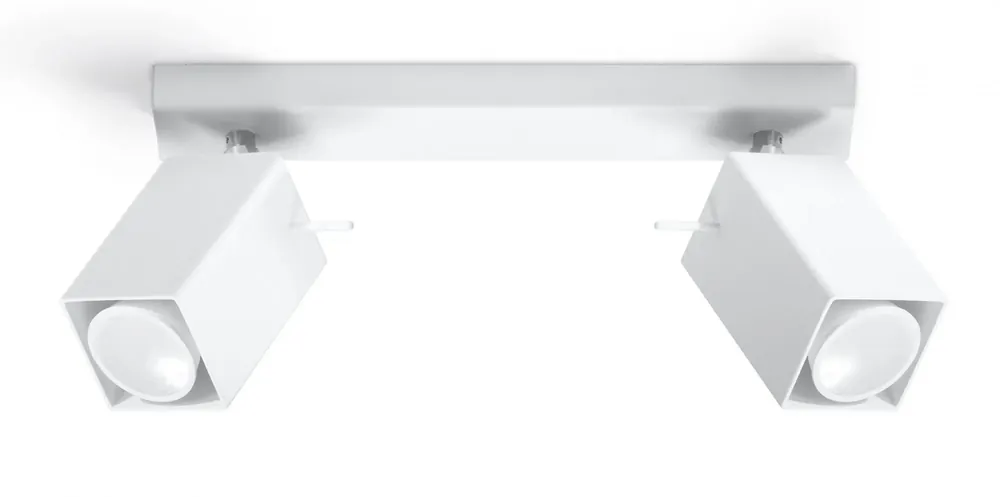 Nowoczesny plafon LED E787-Rexi - biały