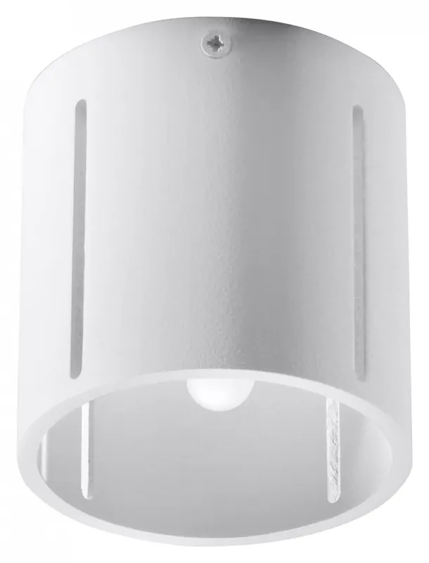 Nowoczesny okrągły plafon LED E803-Kalano - biały