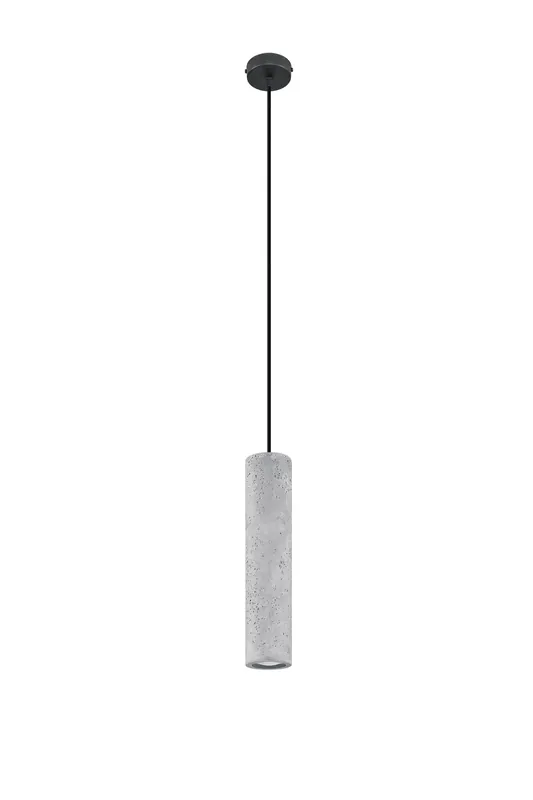 Betonowa lampa wisząca tuba - EX571-Garo