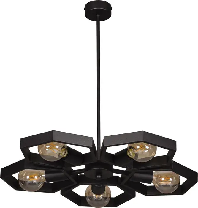 Designerska geometryczna lampa wisząca - S065-Sellu