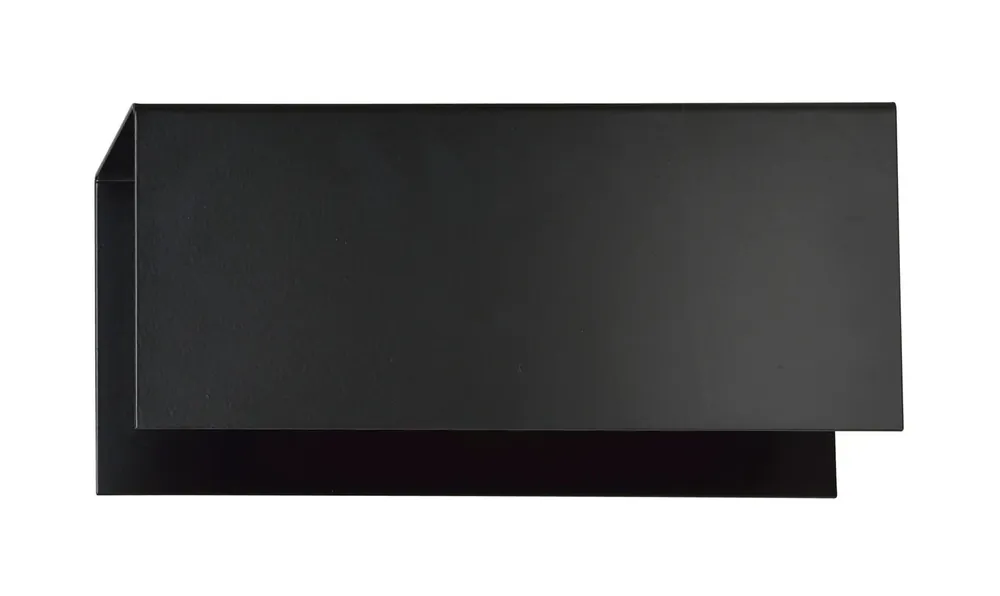 Czarny metalowy industrialny kinkiet - D020-Olekso