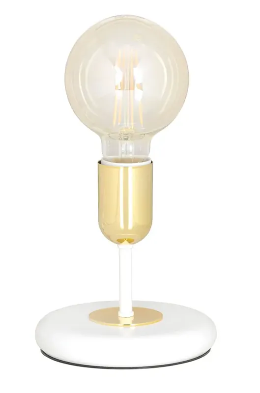 Biała loftowa lampka nocna - D046-Tamaro