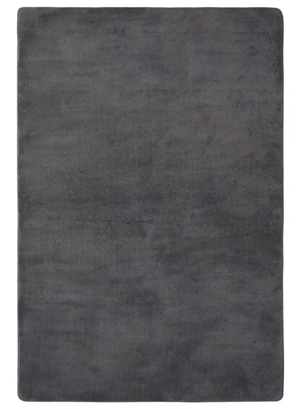 Antracytowy prostokątny dywan 180x270 cm - Aro