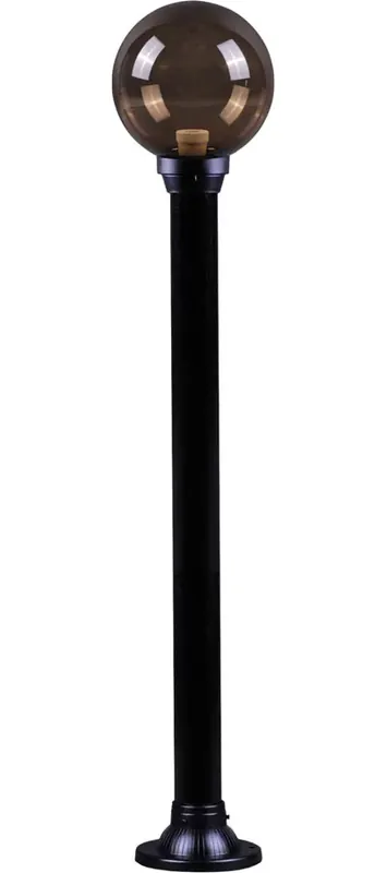 Lampa stojąca ogrodowa słupek S515-Kayo - dymiony