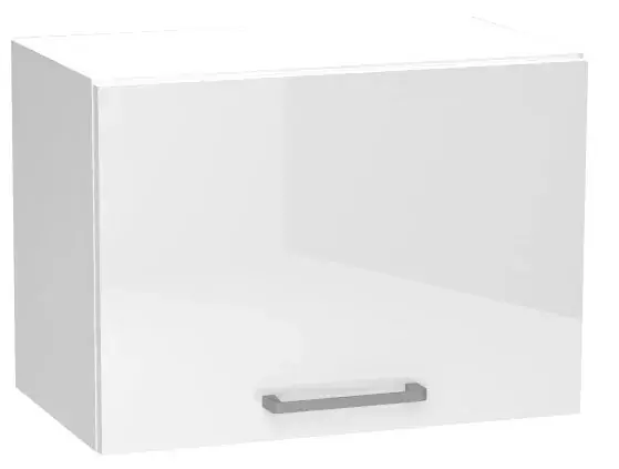 Biała szafka nad okap kuchenny - Lucio 23X 50 cm połysk