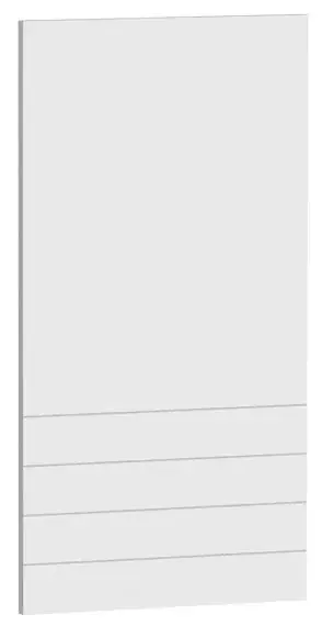 Biały front kuchenny do obudowy zmywarki - Vize 17X 45 cm