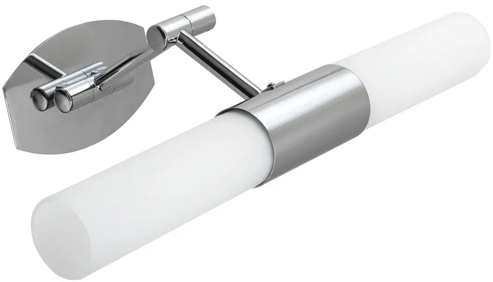 Podłużny kinkiet ścienny nad lustro chrom - K086-Fokia