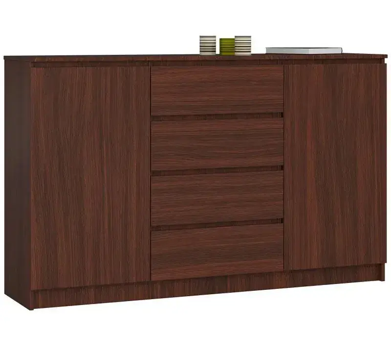 Komoda wenge matowa do salonu - Bedixo 3X