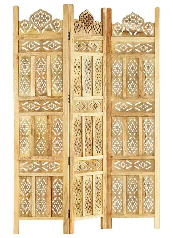 Orientalny parawan rzeźbiony - Relin 120 x 165 cm
