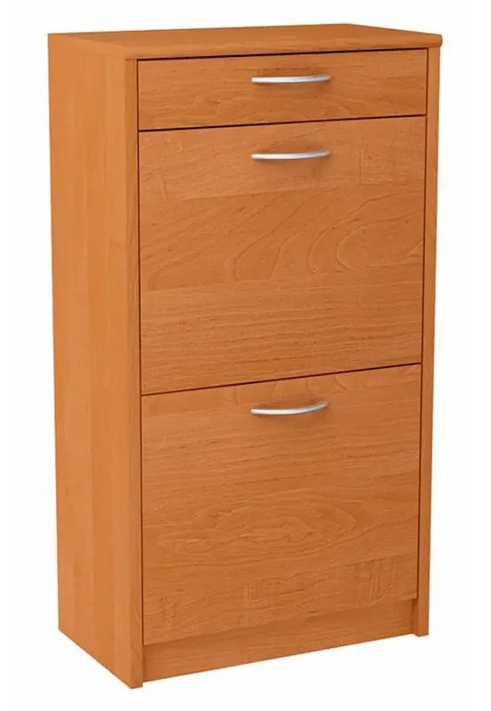 Minimalistyczna szafka na buty olcha - Makla 2X