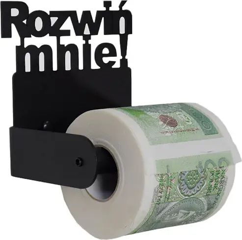 Nowoczesny uchwyt na papier toaletowy - Fidos