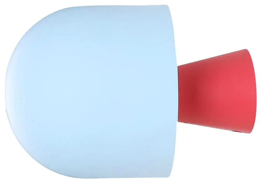 Niebiesko-czerwony kinkiet w nowoczesnym stylu - T016 - Lumac