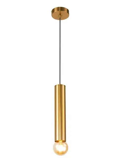 Lampa wisząca w kolorze mosiądzu oprawa 30 cm - V025-Inclino
