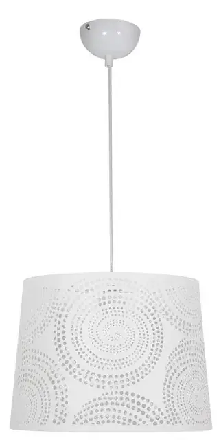 Abażurowa lampa wisząca ze wzorem w kropki - V052-Palmier