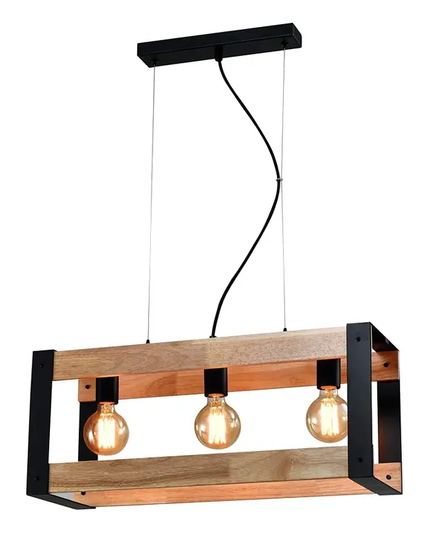 Lampa wisząca nad stół w stylui loft - W023 - Kavo