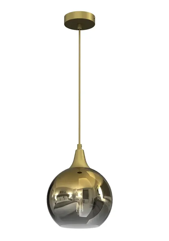 Okrągła lampa wisząca w stylu glamour - N65-Zeners