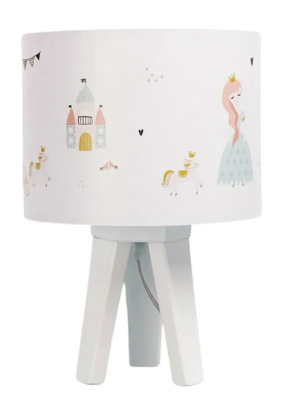 Lampka nocna trójnóg do pokoju dziewczynki - A334-Rectangle