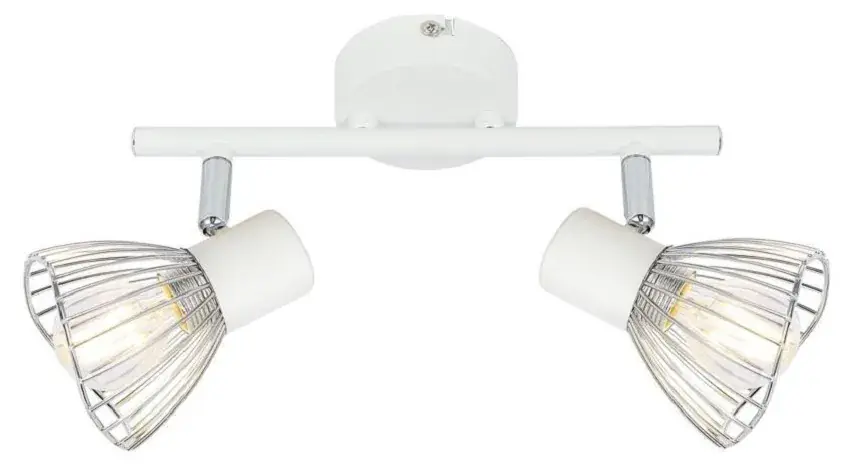 Biała lampa reflektorowa na listwie - V170-Merpix