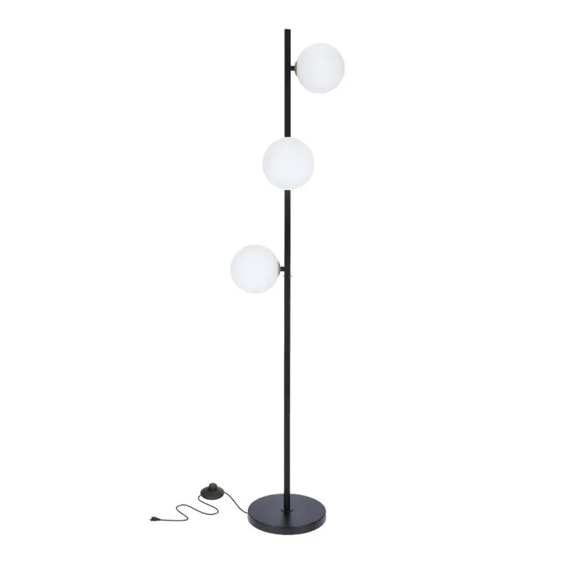 Nowoczesna czarna lampa podłogowa - K481-Zack