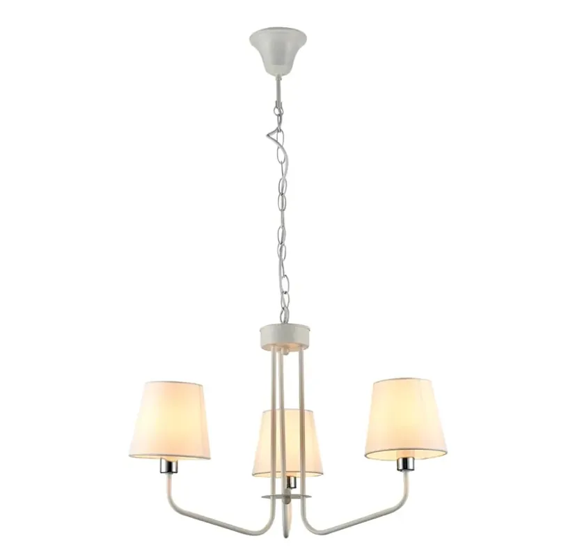 Biała lampa wisząca - K308-Dogi
