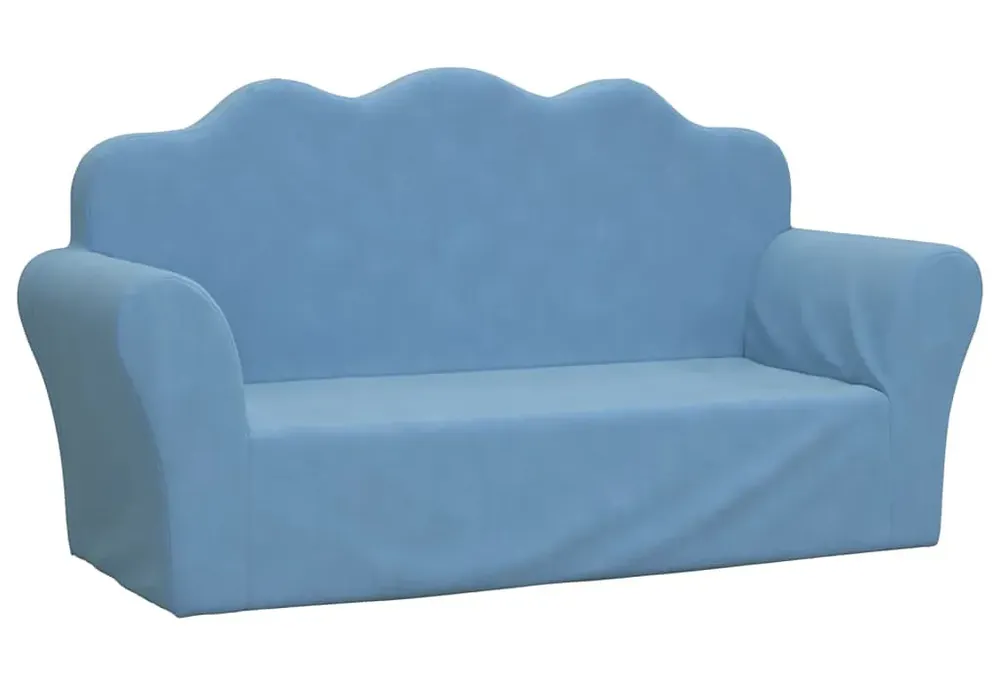 Niebieska sofa dla dzieci - Lobefo 4X