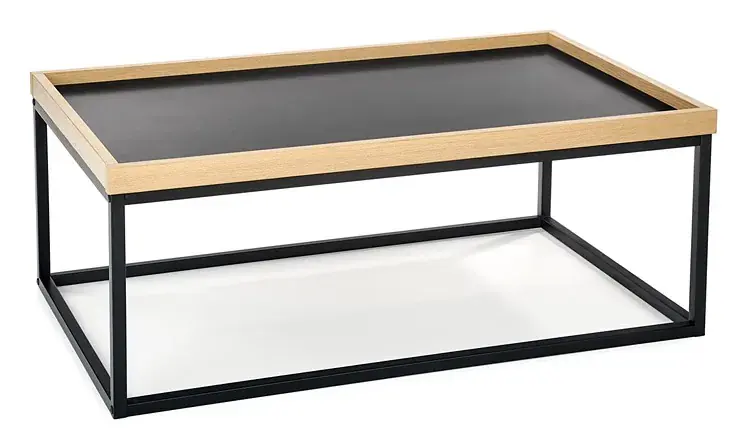 Prostokątna ława w stylu industrialnym - Idylio 4X