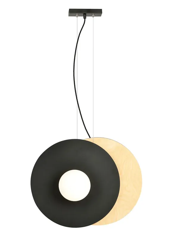 Nowoczesna wisząca lampa nad stół opal - D104-Stachys