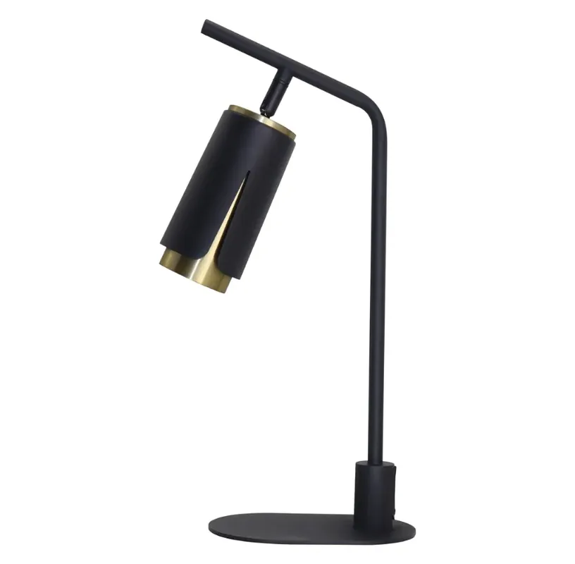 Nowoczesna czarna lampka stołowa - K362-Alin