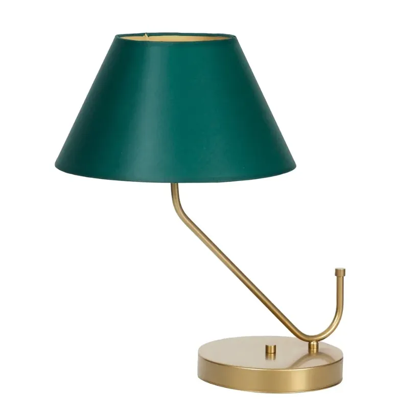 Nowoczesna lampa stołowa butelkowa zieleń - K369-Tino