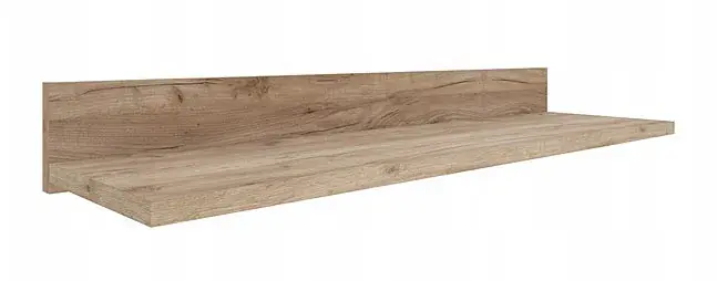 Nowoczesna półka ścienna dąb craft 60 cm - Hagi
