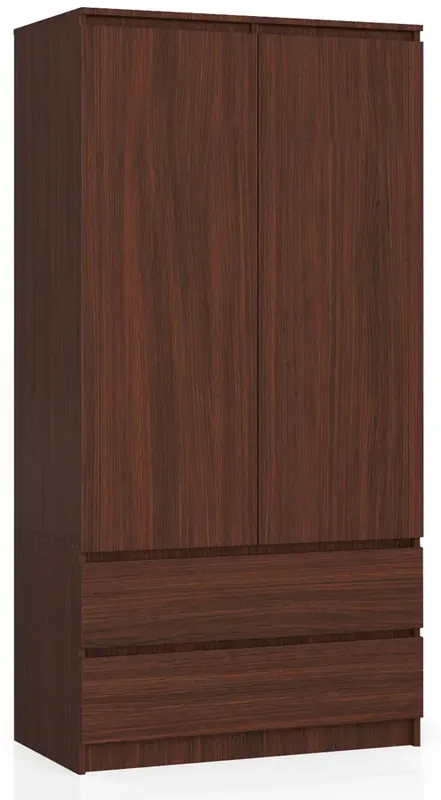 Klasyczna szafa na ubrania wenge - Hino 3X